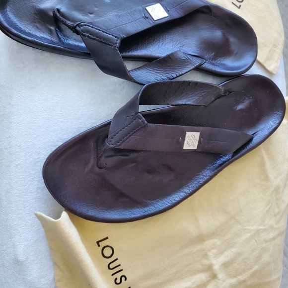 COPY - Authentic Louis Vuitton leather sandals, Men, Brown - Picture 2 of 8